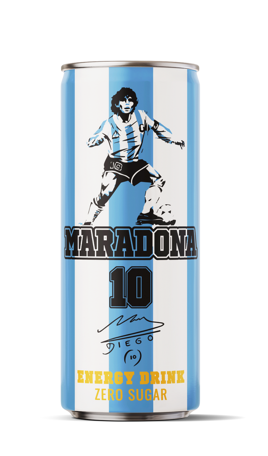 Maradona Boisson Énergétique - Sans Sucre - 12x250 ML
