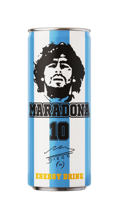Maradona Boisson Energétique - Avec Sucre - 12 x 250 ML